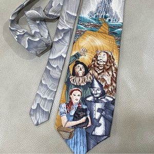 Authentic wizard of oz silk tie